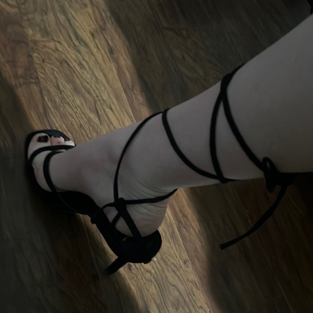 Women’s black high heels